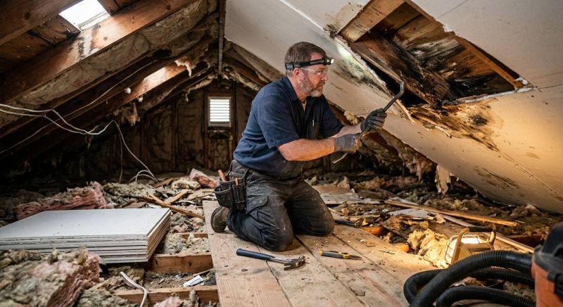 Roof Damage Repair Service