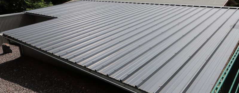 New Metal Roof Installation